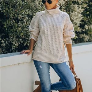 Vici turtleneck knit sweater